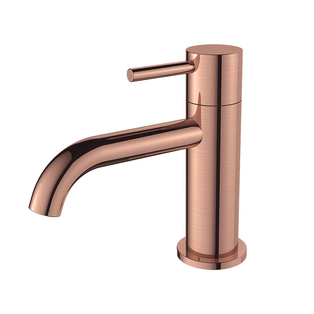 Regn fonteinkraan Geborsteld koper - Image 2