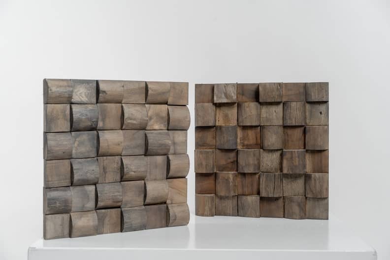 Teak plakhout | Stories | 30x30x2 - DEV-WC-PS - Hover