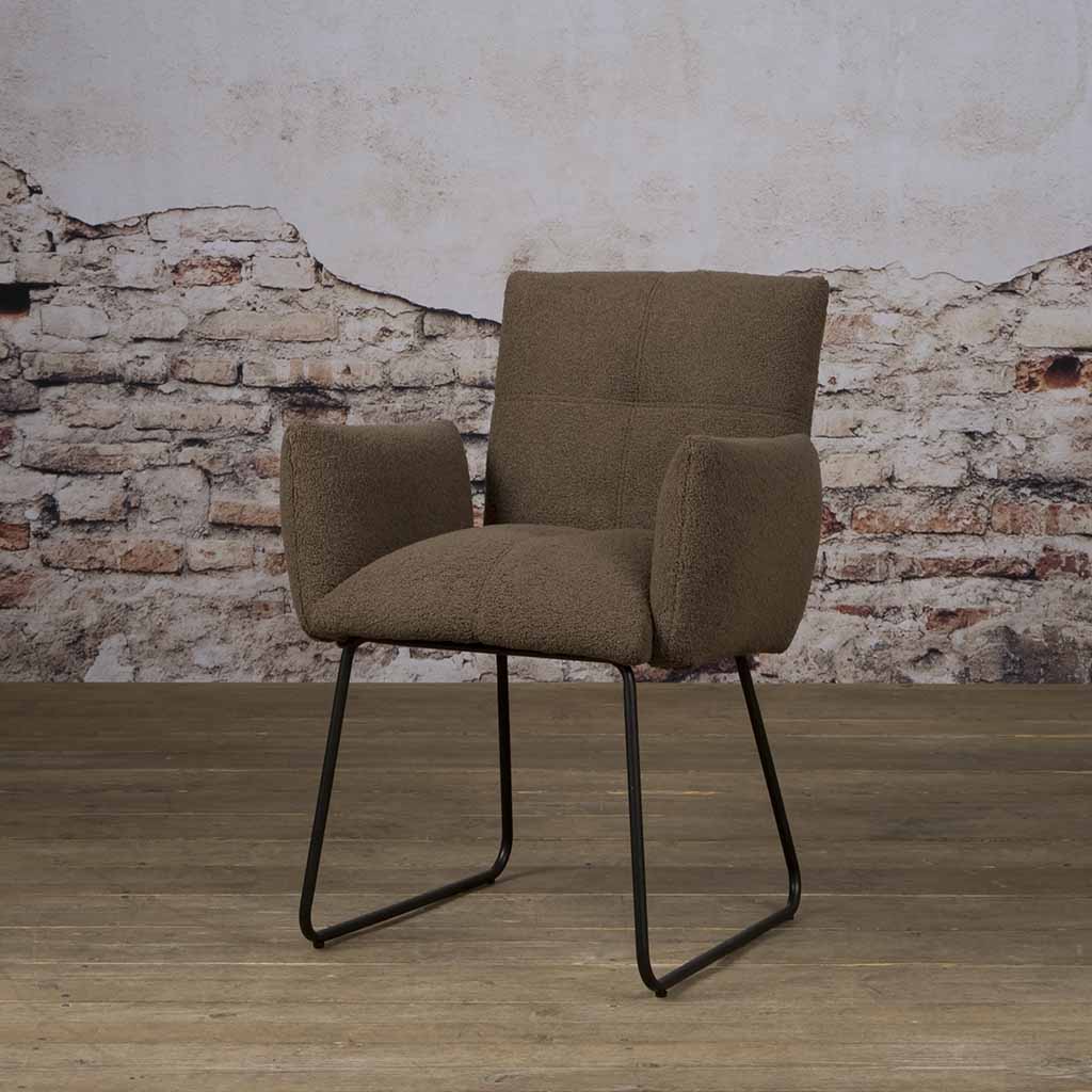 Palma Armchair | 63x62x90 | Grijs  - TWR-Palma-ac-AI0070 - Hover