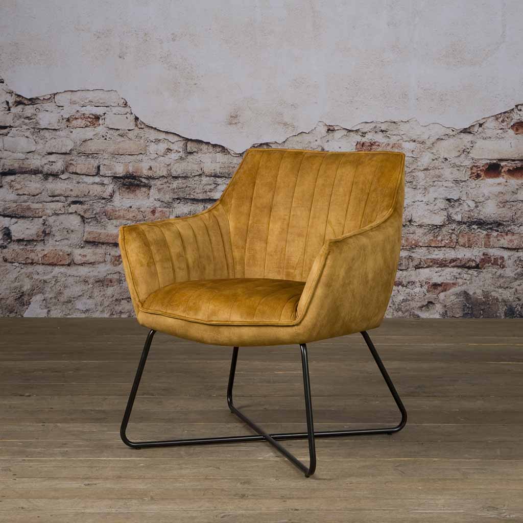 Monte Fauteuil Adore Geel  - Hover