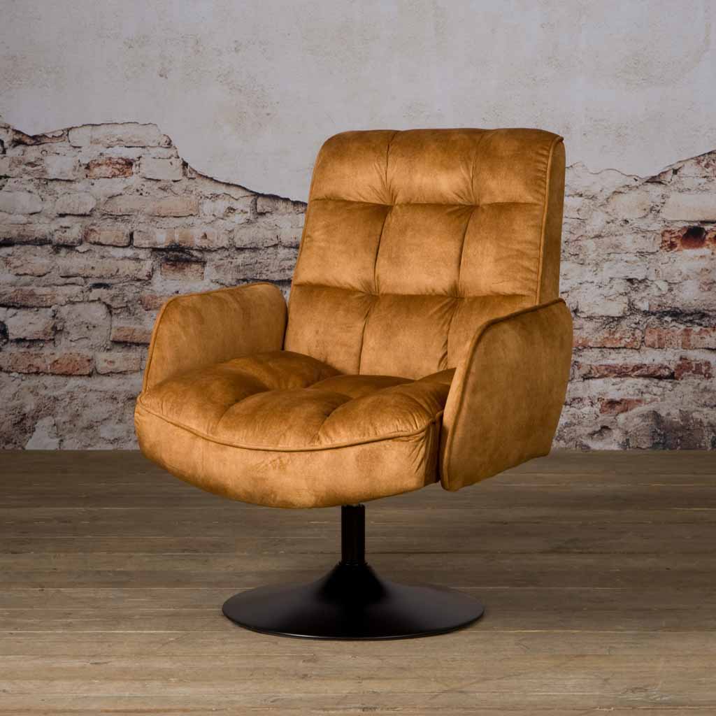 Tropea Fauteuil | Oker Geel - Hover
