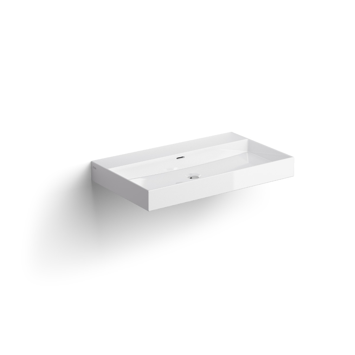 Clou - New Wash Me Wastafel 70cm, Zonder Plug - Hover