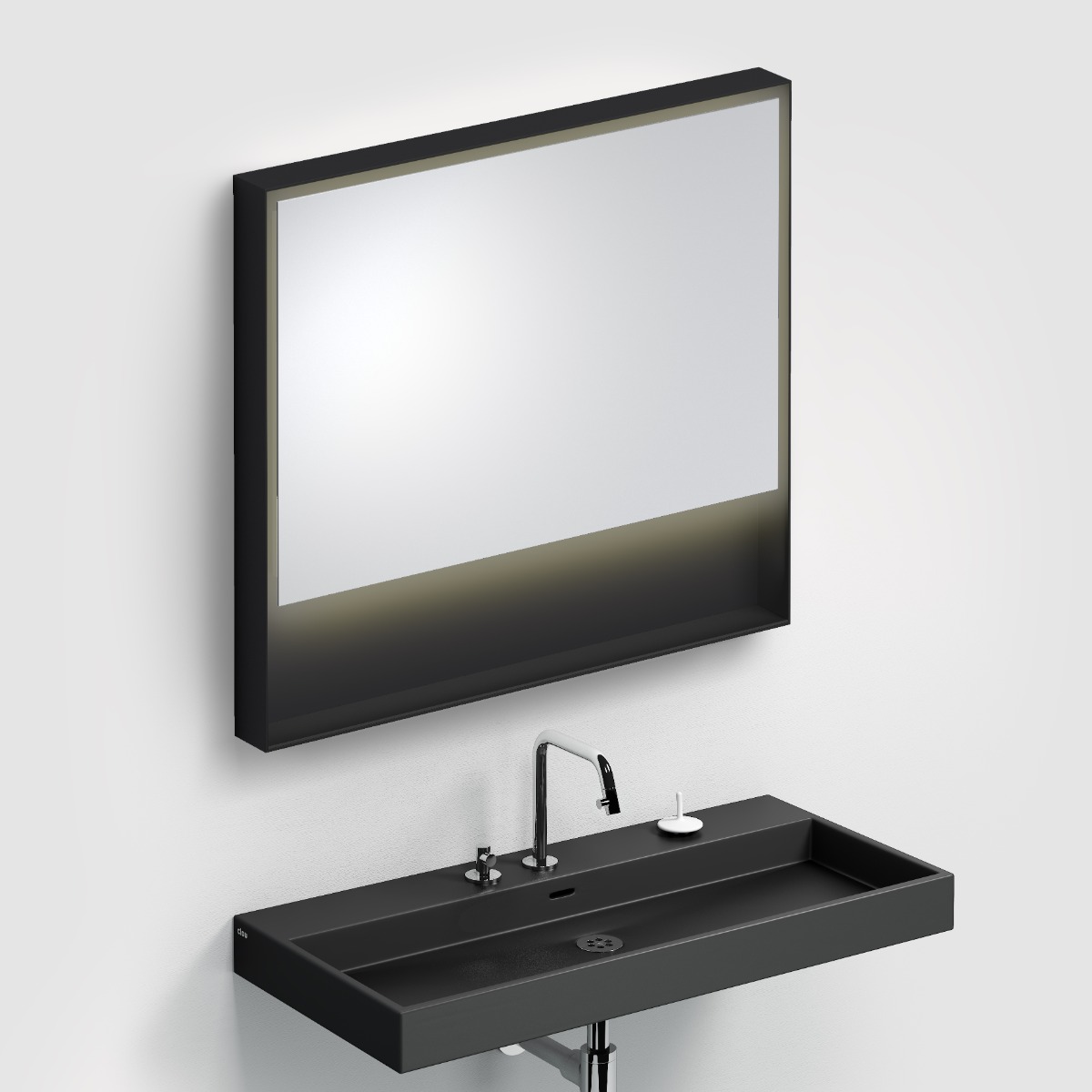Clou - Look At Me Mat Zwart, Met Led-verlichting, 2700k Warm Licht, Met Ophangsysteem - Hover
