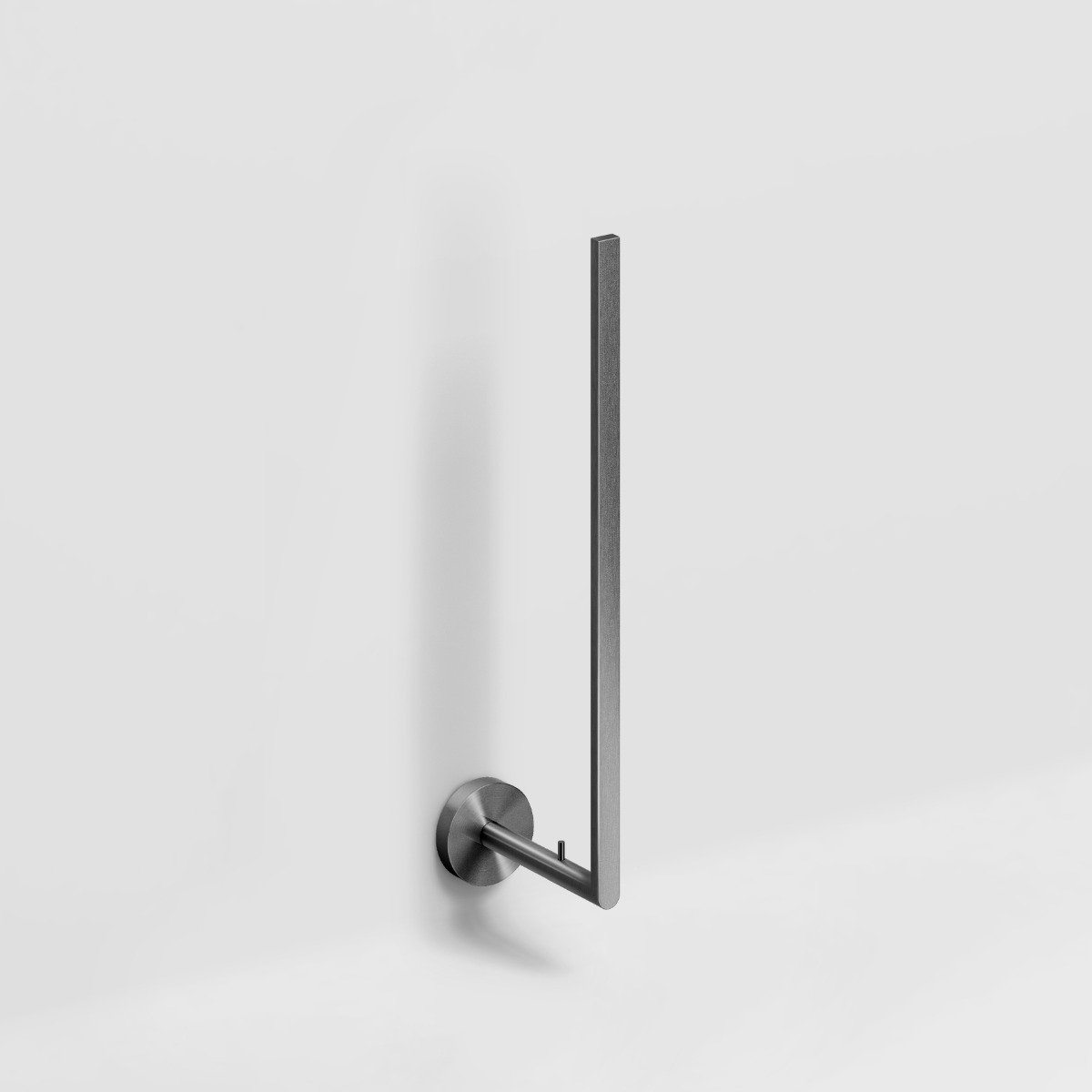 Clou - Flat Reserverolhouder Voor 3 Stuks, Gunmetal Geborsteld Pvd - Hover