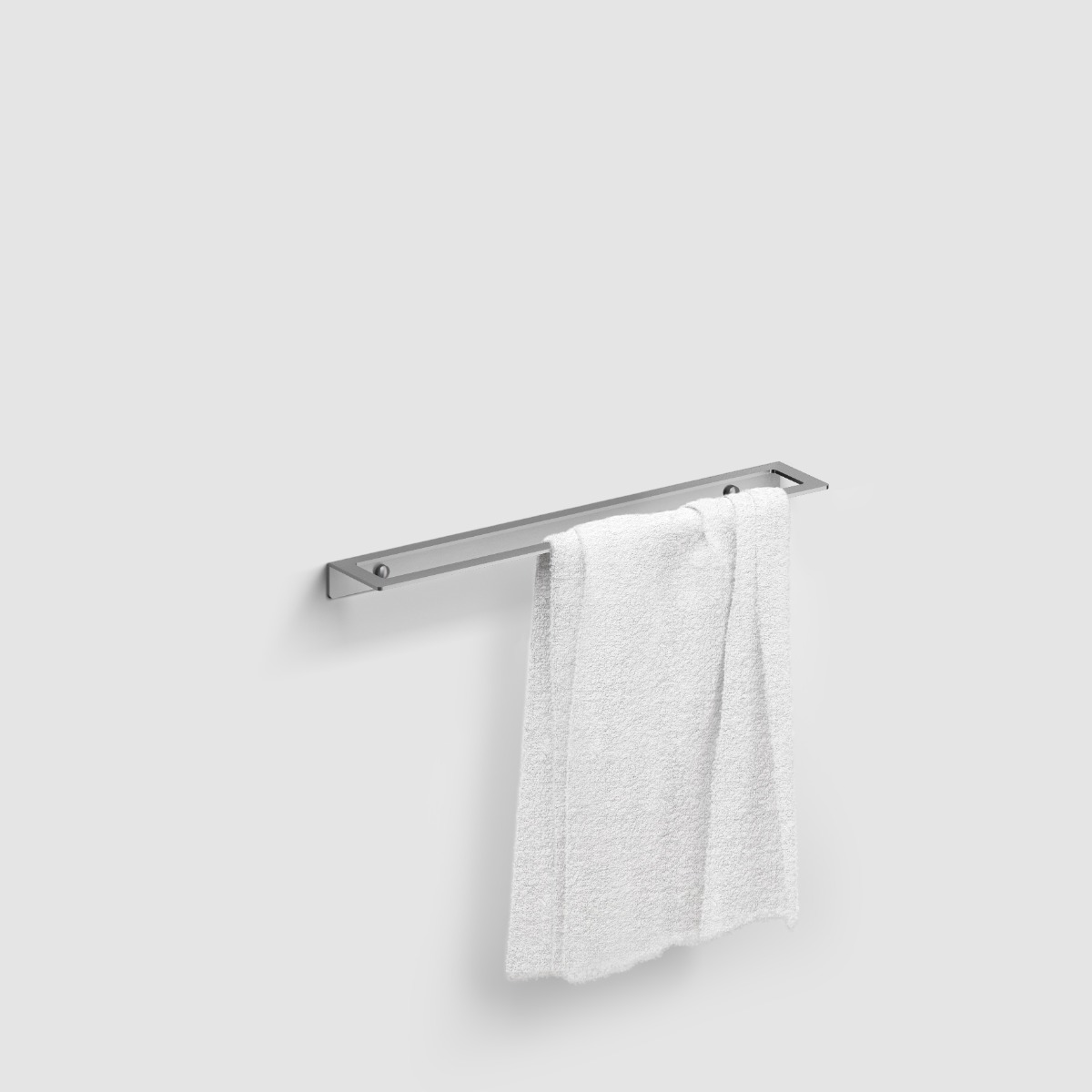 Clou - Fold Handdoekrek 45cm, Rvs Geborsteld - Hover