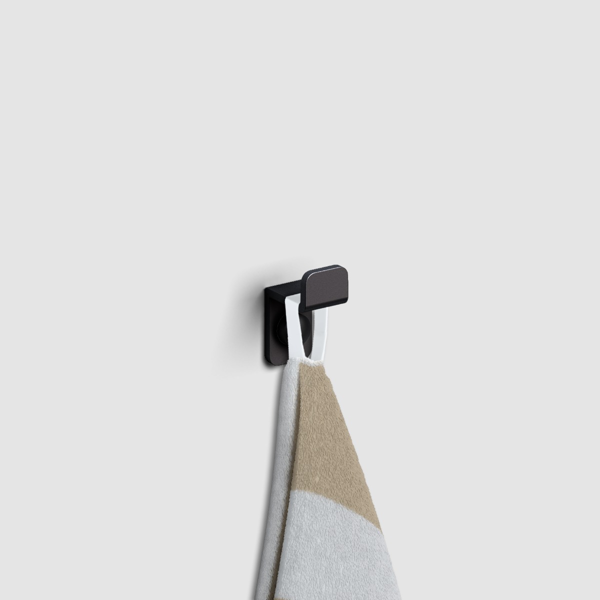 Clou - Fold Kledinghaak, Mat Zwart - Hover