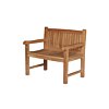 Balmoral Teak Tuinbank | 2 Persoons | 100 cm breed - DEVI-TB-BALMORAL-100