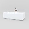 Clou - Hammock Freestanding Bathtub, White Acrylic