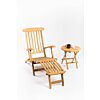 Deckchair without wheels with Rondo table | no cushion