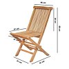 Tenerif Teak Klapstoel – Inklapbare Tuinstoel – Volledig Gemonteerd – FSC® Massief Teakhout Tenerif Teak Klapstoel – Inklapbare Tuinstoel – Volledig Gemonteerd – FSC® Massief Teakhout