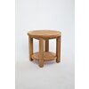 Ronde Teak Tuin Salontafel Ø60 cm met Onderblad – Massief Teakhout | Bijzettafel Buiten Ronde Teak Tuin Salontafel Ø60 cm met Onderblad – Massief Teakhout | Bijzettafel Buiten