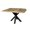 Soria Acacia Trunk Table | 150x150 | 4 leaf