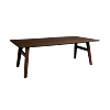 Aura eetkamertafel 240 cm massief acaciahout, modern design, geschikt voor 10-14 personen.