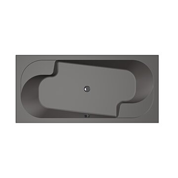 Xenz Parel bad 190x90x45 antraciet
