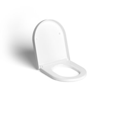 (New) Hammock toiletzitting met deksel, soft-closing, wit