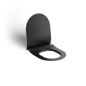 (New) Hammock dun.zitt.+deksel,soft-cl.,quick rel.,mat zwart