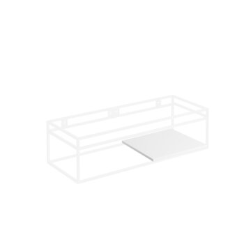 (New) Wash Me Frame inleg planchet 50 cm, mat wit aluite