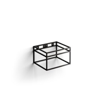 (New) Wash Me Frame rvs kokerprof. 50 cm mat zwart poederlak