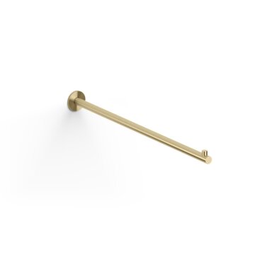 Kaldur handdoekrek 42cm, recht, goud geborsteld PVD