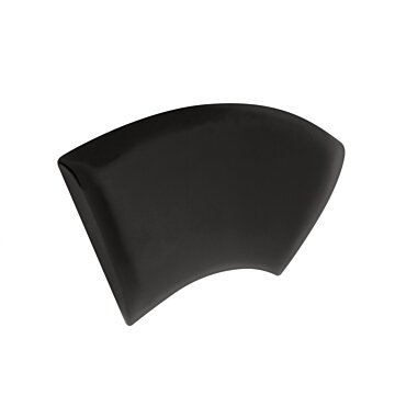 Xenz Badkussen Relax 39x20cm zwart