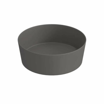 Blinq Couleur opzetwastafel conisch 44cm - antraciet
