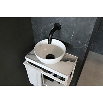 Jazz XS Waskom | Porselein | Glans Wit | 24x12 - SANI-INK0300205