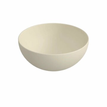 Blinq Couleur opzetwastafel rond 40cm rond - ivoor