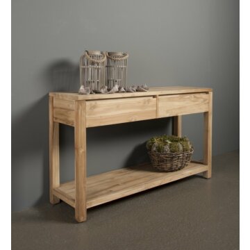 Corona | Teak Sidetable | 130x38x75 - TWR-JN0230