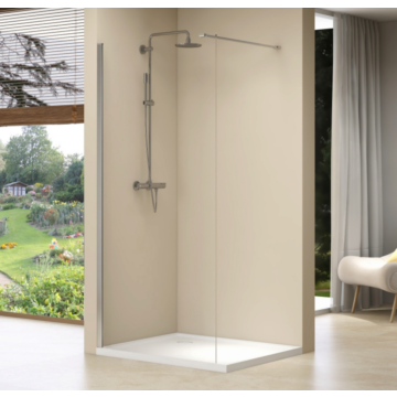 Van Rijn Products ST01M inloopdouche 100cm chroom