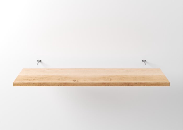 Wandplank 120 x 25 x 3 | Eiken Muurplank