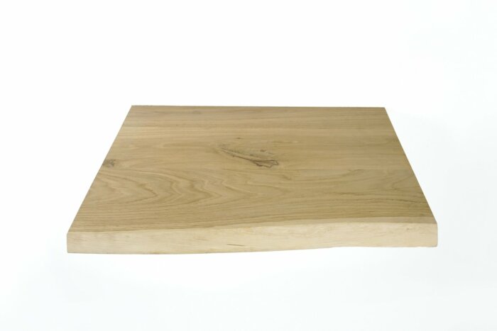 Eiken Werkblad | 4cm dik met schorsrand | 60cm breed