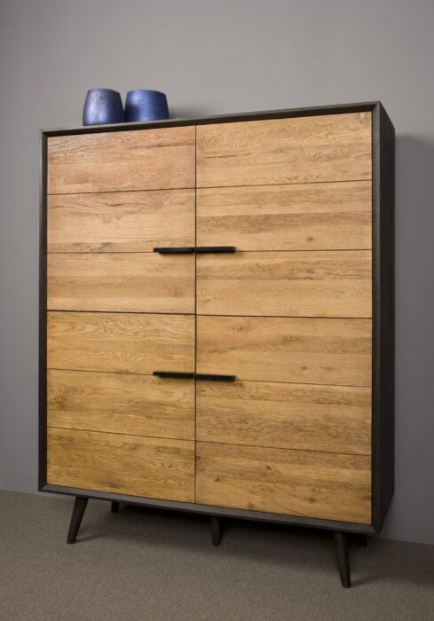Bresso Kabinet | 4 Deurs | 130x45x190 - TowerLiving-BM0273