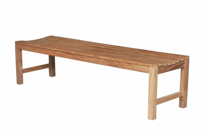 Slater | Teak Tennisbank - 180x46x45 - SB038