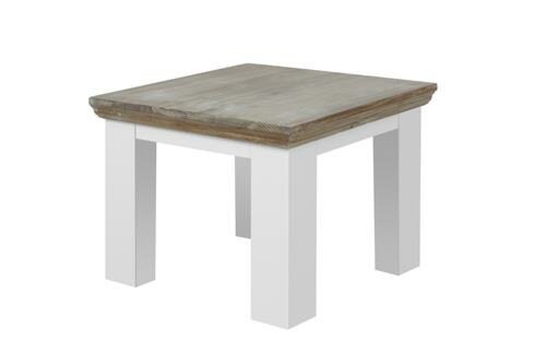 Fleur Bijzettafel | Wit | Vierkante poten | 60x60x45 - TWR-DD0047C