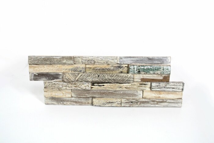 Teak plakhout | Whitewash | 18x49.5x2 - DEV-WC-RGW