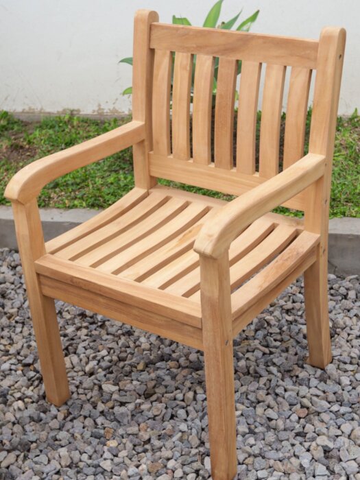 Teakea Teakhouten Tuinstoel Beaufort | Massief Hout