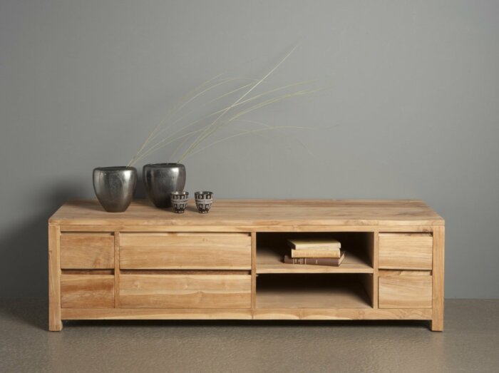Corona | Teak TV meubel | 170x50x50 - Tower-JN0232