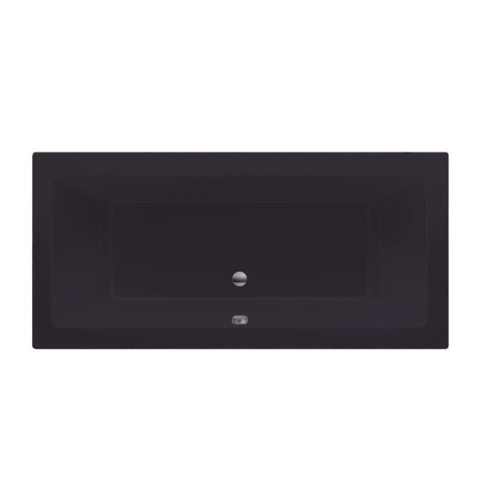 Xenz Society bad 200x90cm Antraciet
