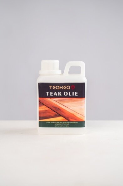 Teak Tuinmeubel Olie | Natuurlijke Biologische  Teakolie 500 ml  - TK-TEAKOLIE-NATUREL