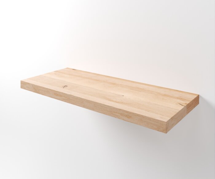 Eiken Wastafelblad 6 cm dik | Massief Eikenhouten Paneel