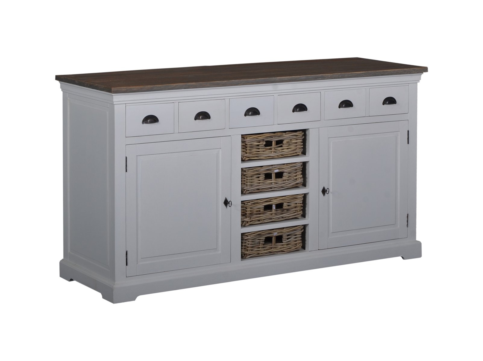 Napoli | Dressoir | 161 x 52.5 x 90 (h) cm - Hover