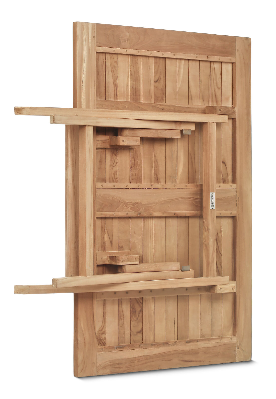 Teak Houten Klaptafel | 120x70x75 - ST031 - Hover