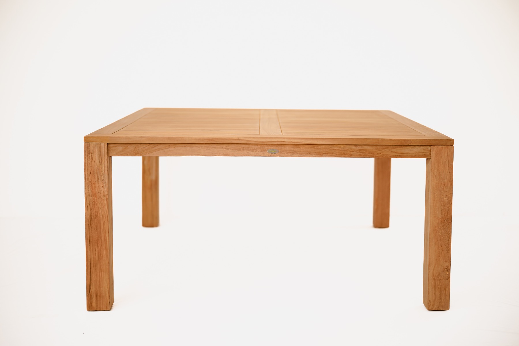 Teak Tuintafel 160x160x75 | Grote tuintafel vierkant - Hover