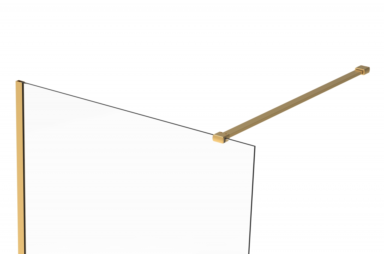 Van Rijn Products ST01MM inloopdouche 80cm goud - Hover