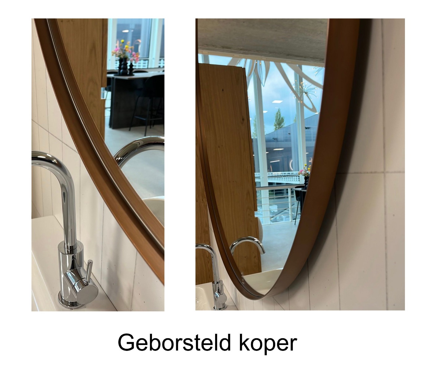 INK SP19 SPIEGEL MET DIRECTE VERLICHTING | 90 x 4 x 80 - Hover