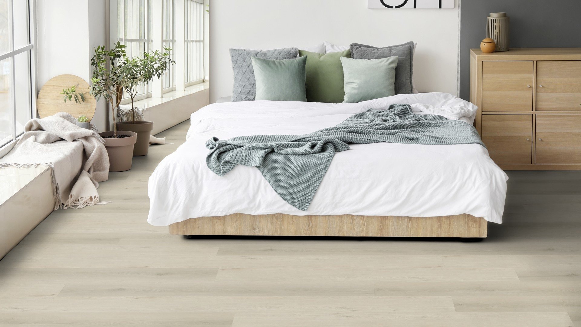 Bobeau Nakuru klik PVC 23x184cm akoestisch - Elfenbein - view 4
