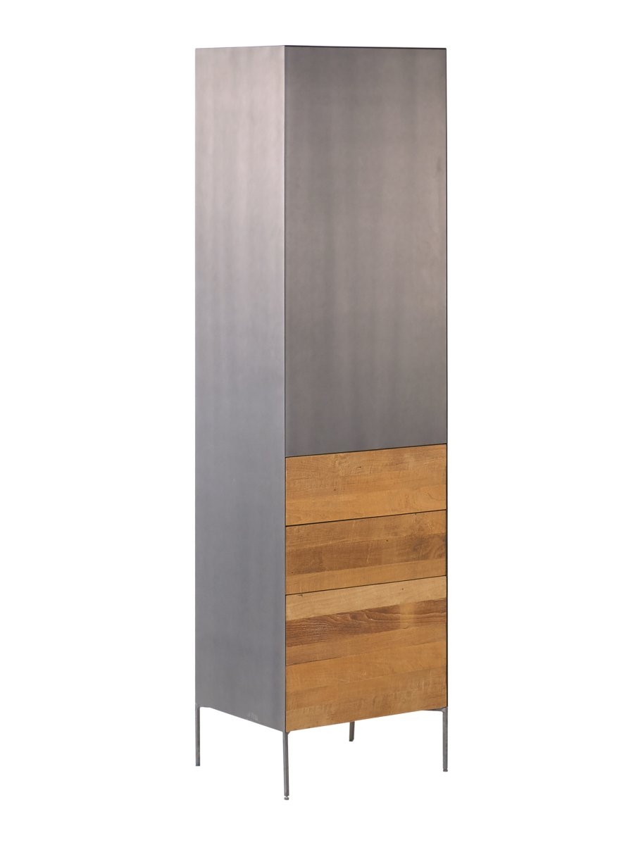 Pandora Cabinet 55 x 45 x 184 | 1 deur links + 3 laden - Hover