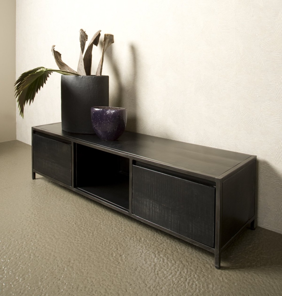 Paterno TV Meubel | 2 Laden | 145x40x38 - TWR-NA0103 - Hover