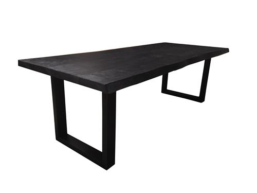 Ultimo Live-edge Boomstam tafel  met U-poten - Hover