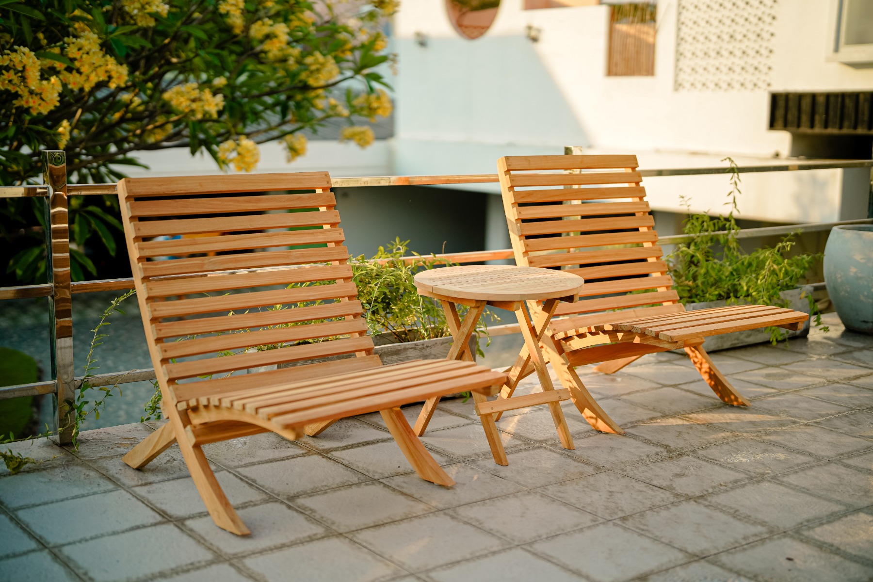 Rilex Teak Tuinstoel | Relax stoel  - Hover